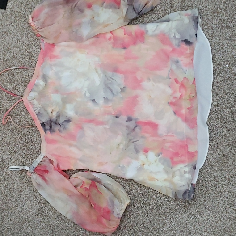 White House Black Market off shoulder top